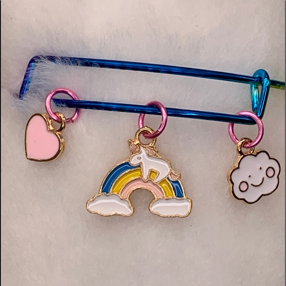 🦄Rainbow Charm Bracelet